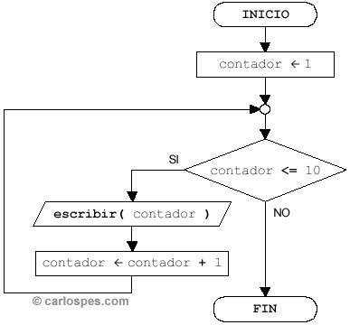 Contador mientras